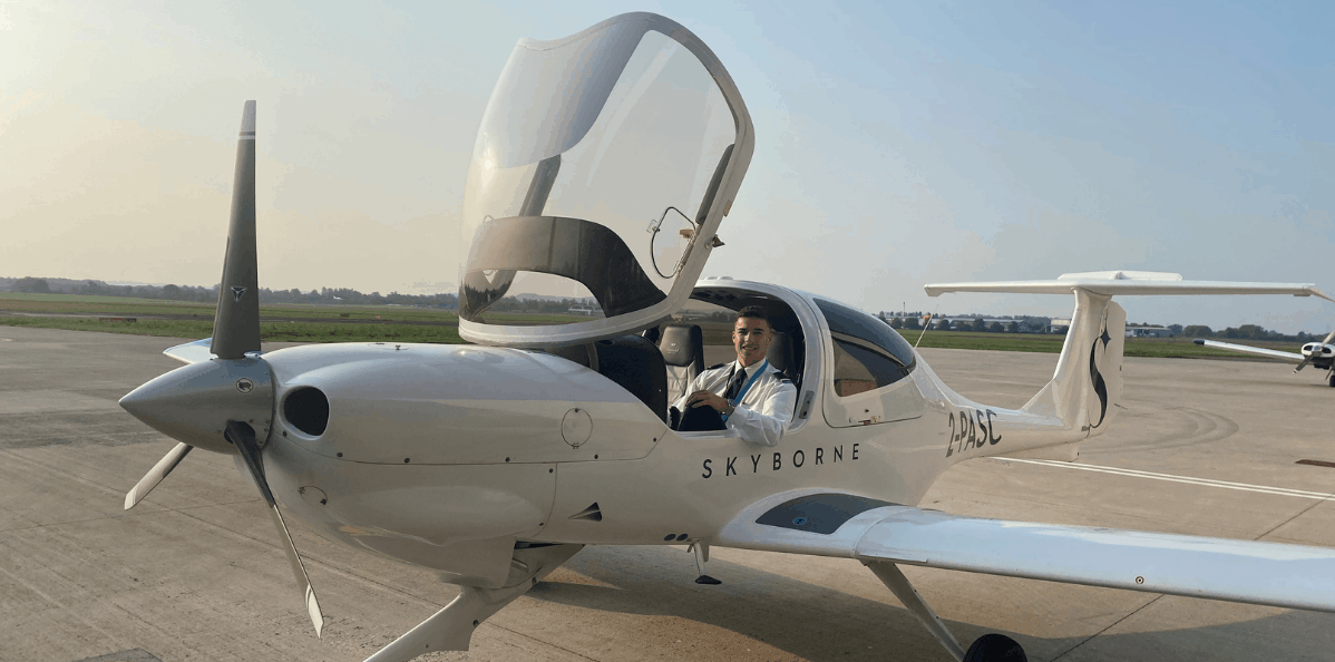 Thomas Vaughan Skyborne Integrated ATPL Cadet Pilot